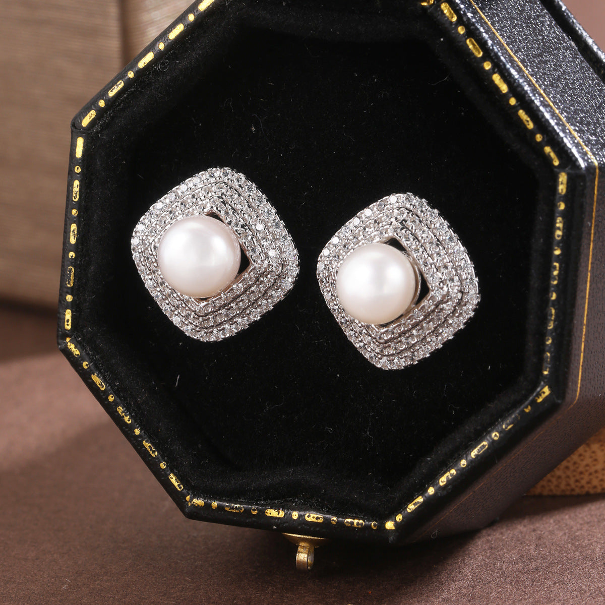 Freshwater Pearl Earrings Sterling Silver Earrings