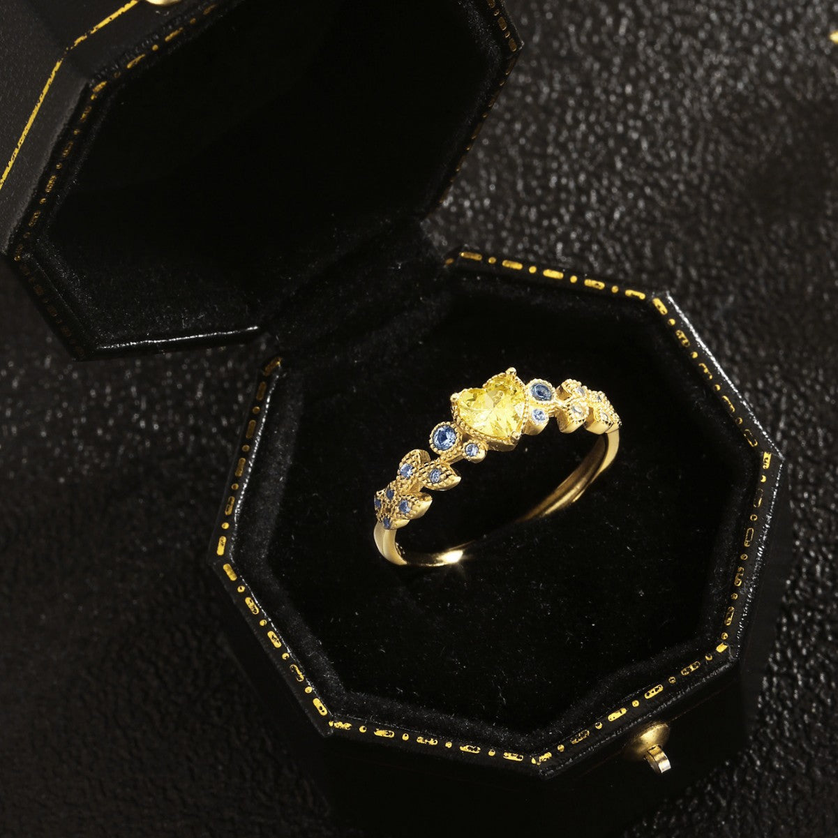 Sterling Silver Ring 18K Gold Plated Ring