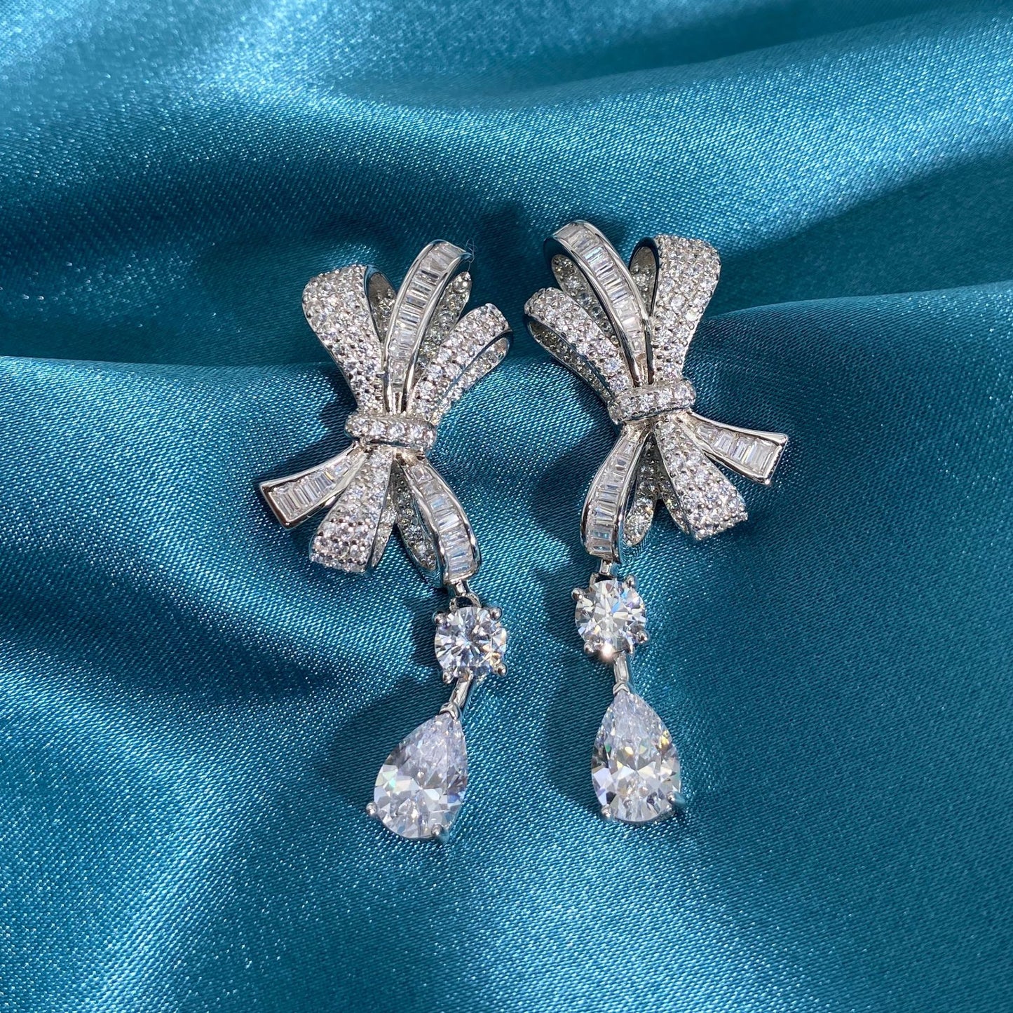 Sterling silver earrings S925 Butterfly Best selling