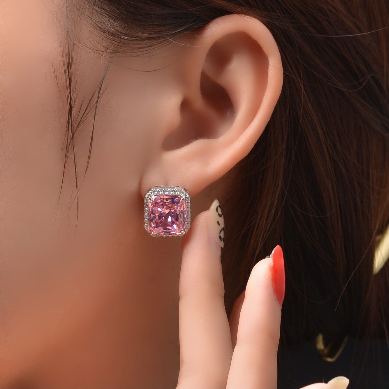 925 Sterling Silver Earrings 5-Carat Luxury Stud Earrings - Premium Sterling Silver Jewelry