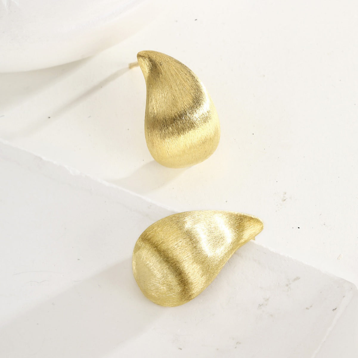 Sterling Silver Earrings 18K Gold Plated Earrings Stud Earrings