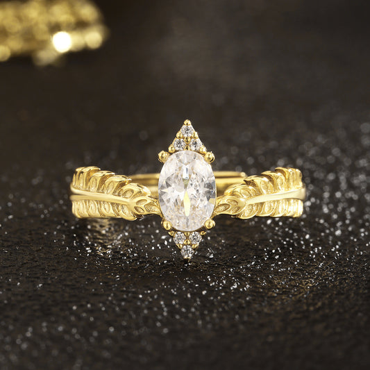 Sterling Silver Ring 18K Gold Plated Ring